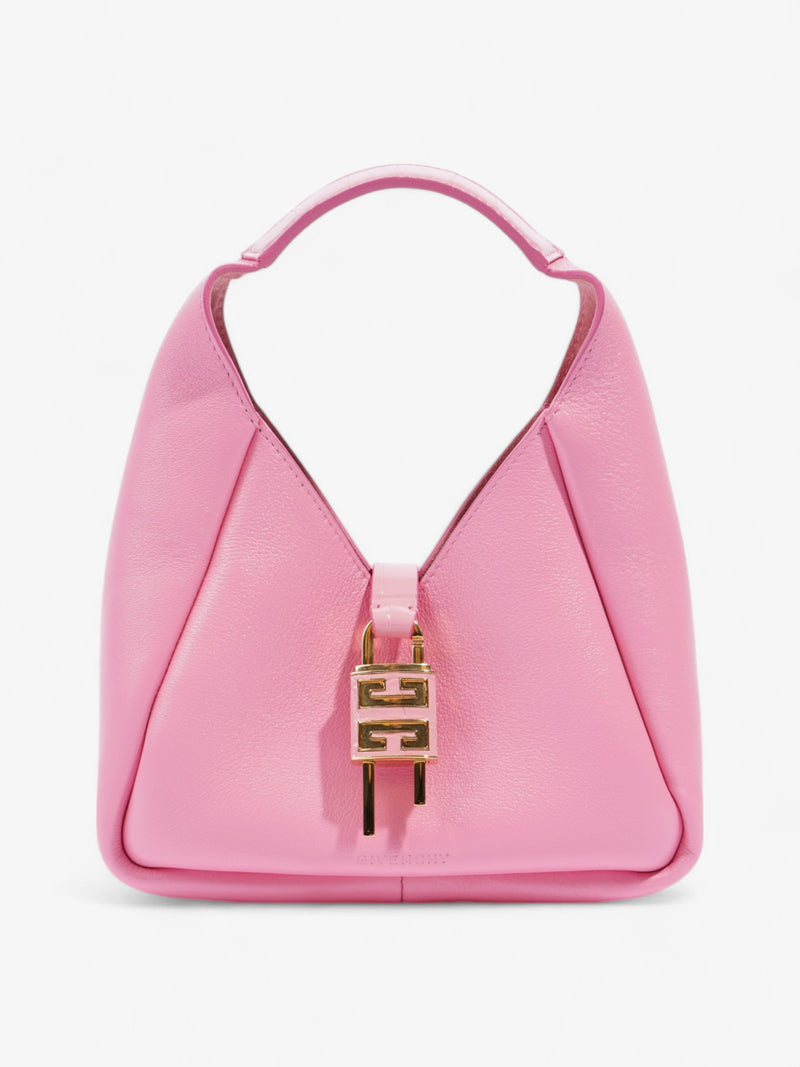  Givenchy Hobo Bag Bright Pink Calfskin Leather Mini