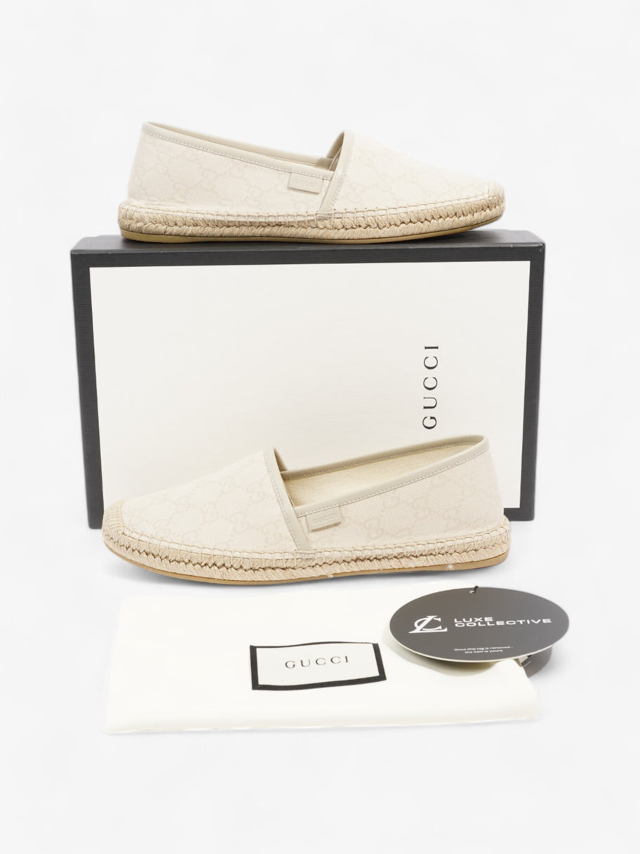 Gucci GG Espadrille Beige  Canvas EU 39 UK 6 Image 10