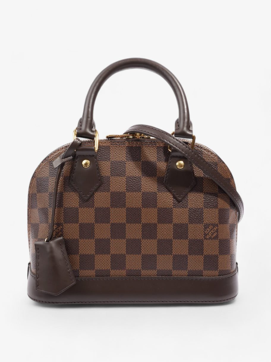 Louis Vuitton Alma Damier Ebene Coated Canvas BB Image 1