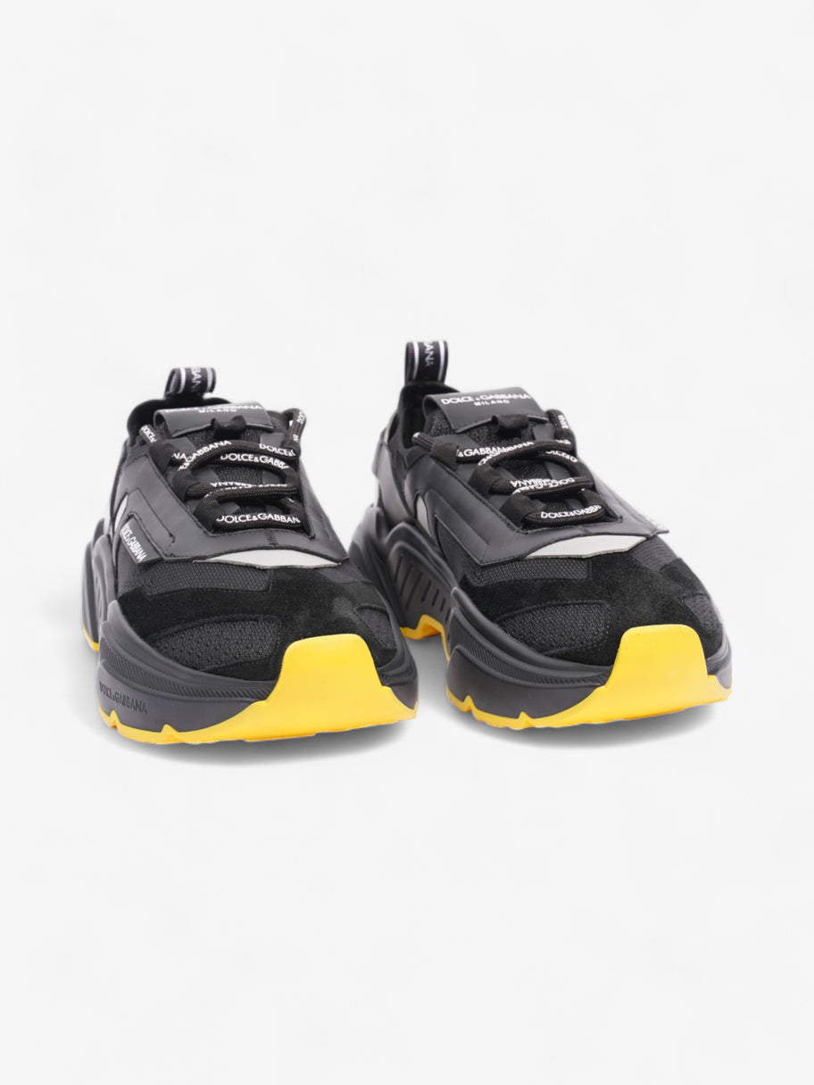 Daymaster Stretch-Knit Sneakers Black / Grey / Yellow Mesh EU 41.5 UK 7.5 Image 2