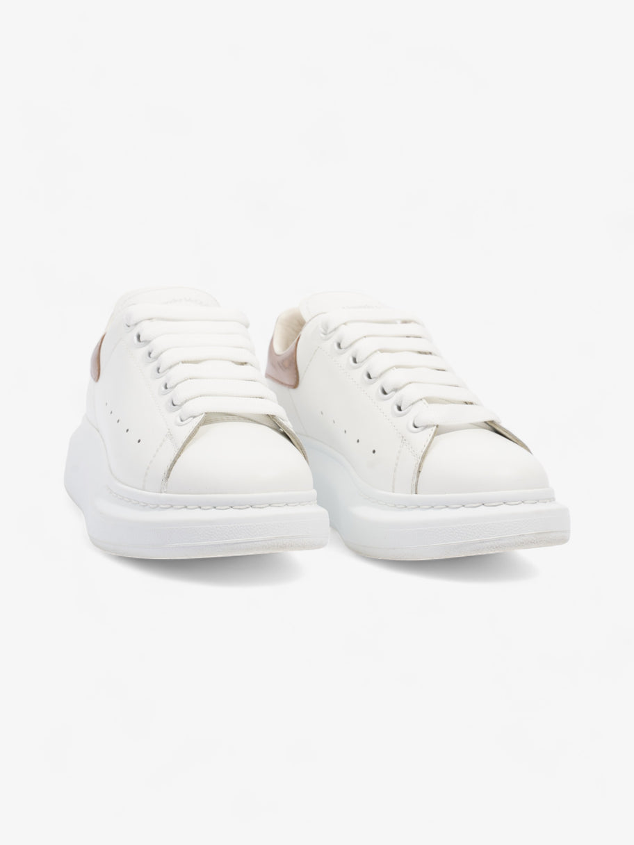 Alexander McQueen Oversized Sneakers White / Rose Gold Leather EU 36.5 UK 3.5 Image 2