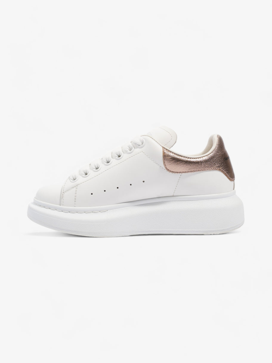 Alexander McQueen Oversized Sneakers White / Rose Gold Leather EU 36.5 UK 3.5 Image 3