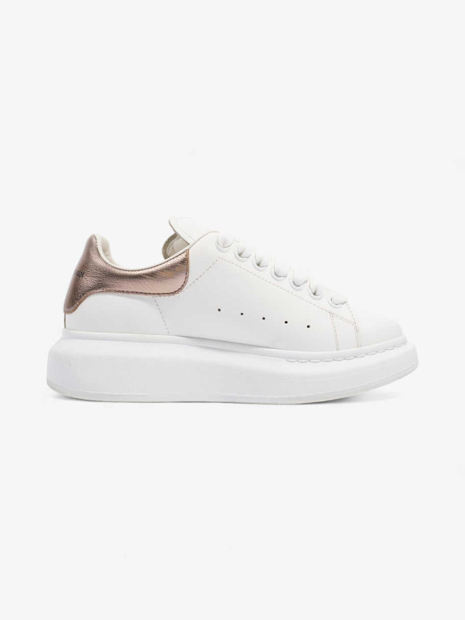 Alexander McQueen Oversized Sneakers White / Rose Gold Leather EU 36.5 UK 3.5 Image 4