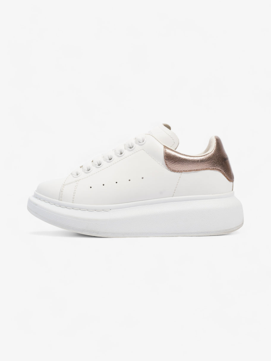 Alexander McQueen Oversized Sneakers White / Rose Gold Leather EU 36.5 UK 3.5 Image 5