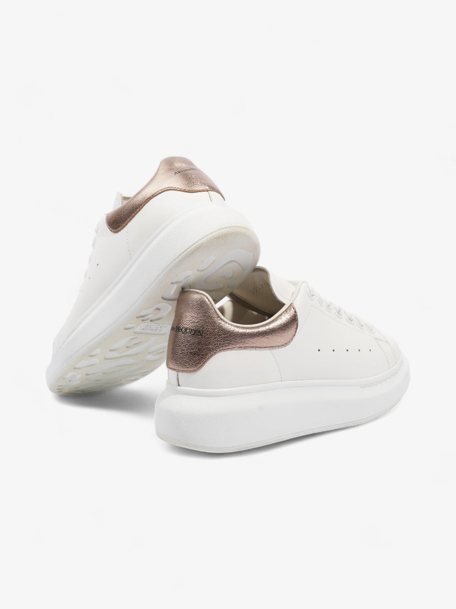 Alexander McQueen Oversized Sneakers White / Rose Gold Leather EU 36.5 UK 3.5 Image 9