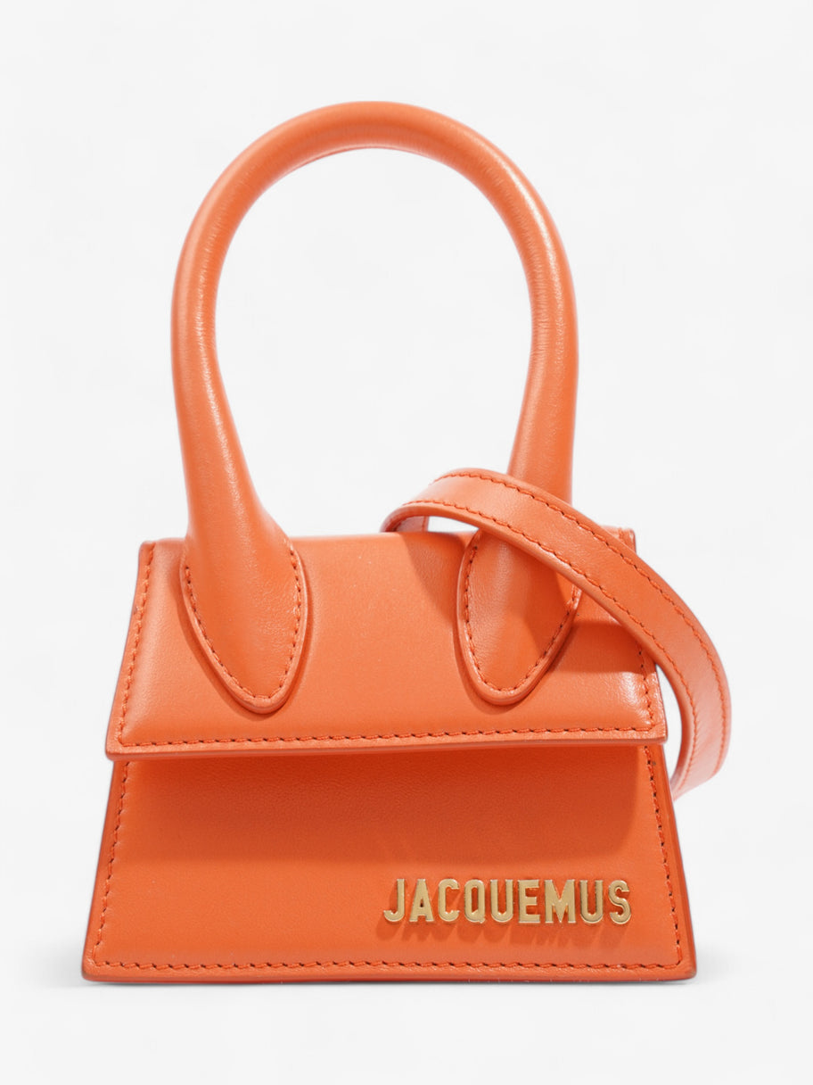 Jacquemus Le Chiquito Orange Leather Image 1