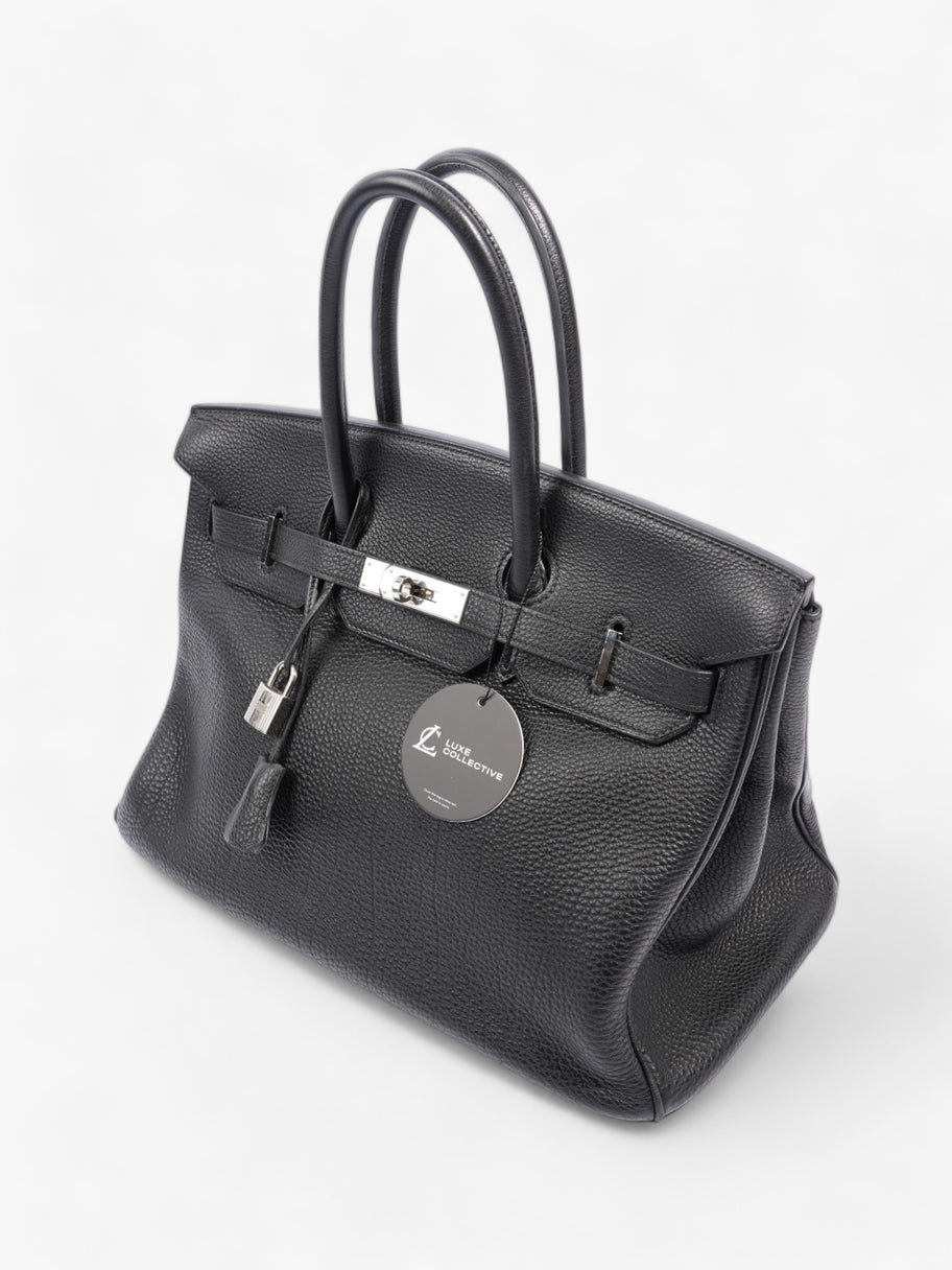 Hermes Birkin 35 Black Leather Image 11