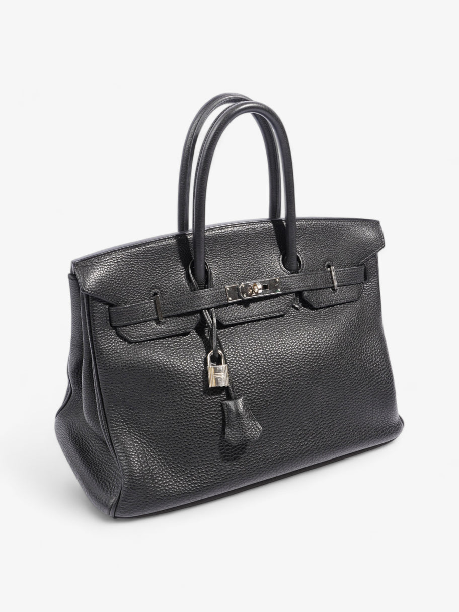 Hermes Birkin 35 Black Leather Image 3