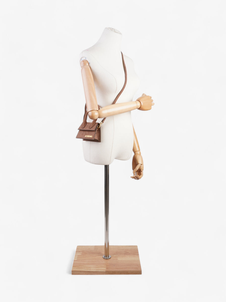 Jacquemus Le Chiquito Brown Leather Mini Image 2