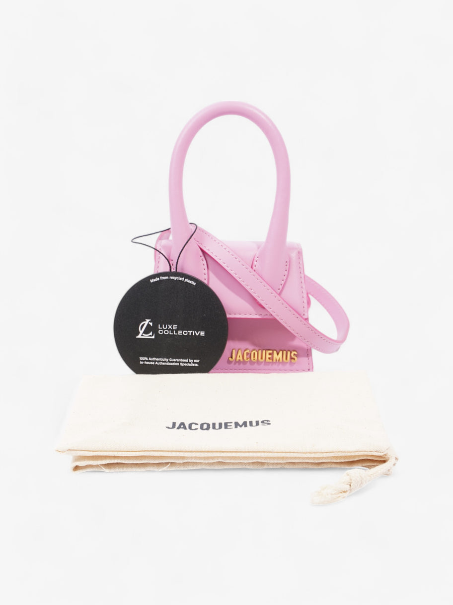 Jacquemus Le Chiquito Light Pink Leather Mini Image 9