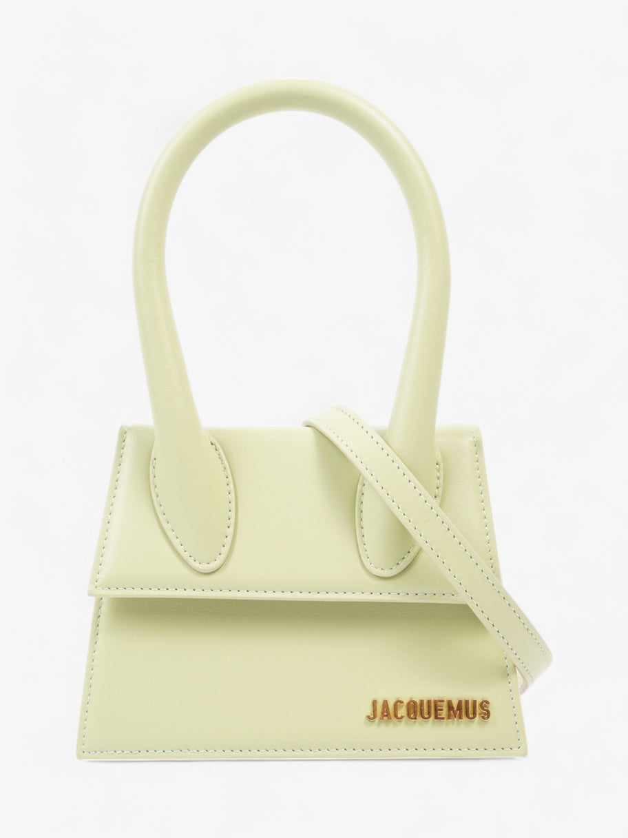 Jacquemus Le Chiquito Light Green Leather Moyen Image 1