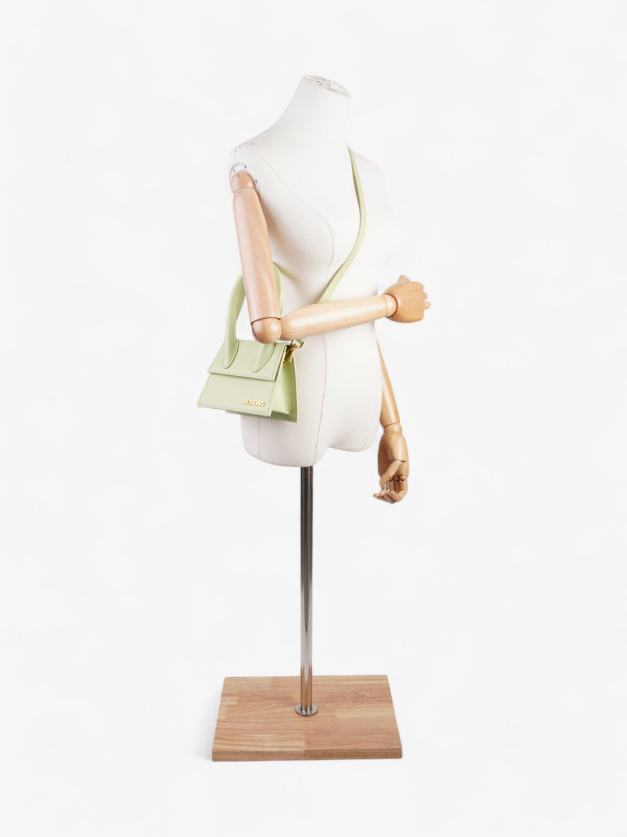 Jacquemus Le Chiquito Light Green Leather Moyen Image 2