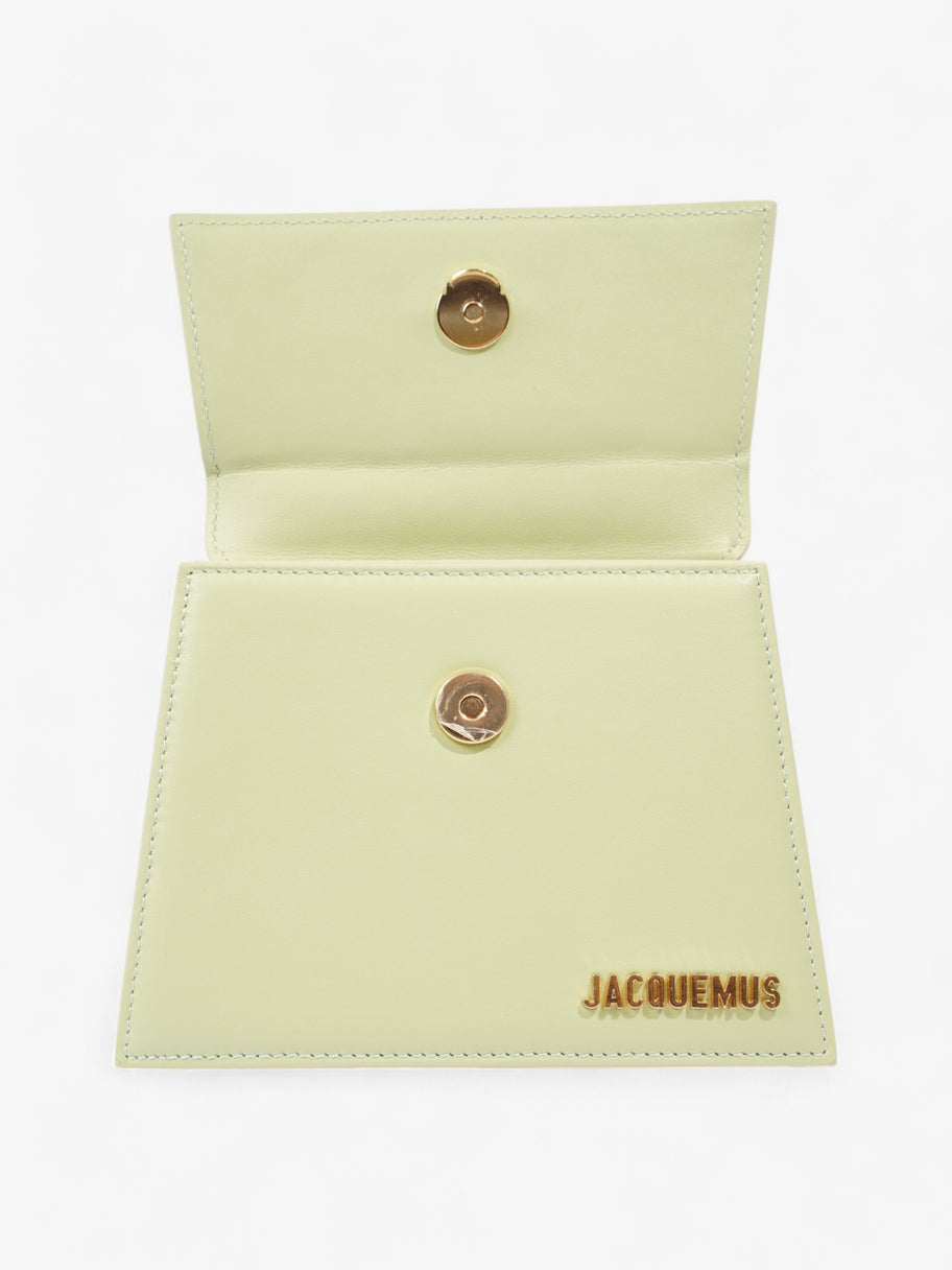 Jacquemus Le Chiquito Light Green Leather Moyen Image 7