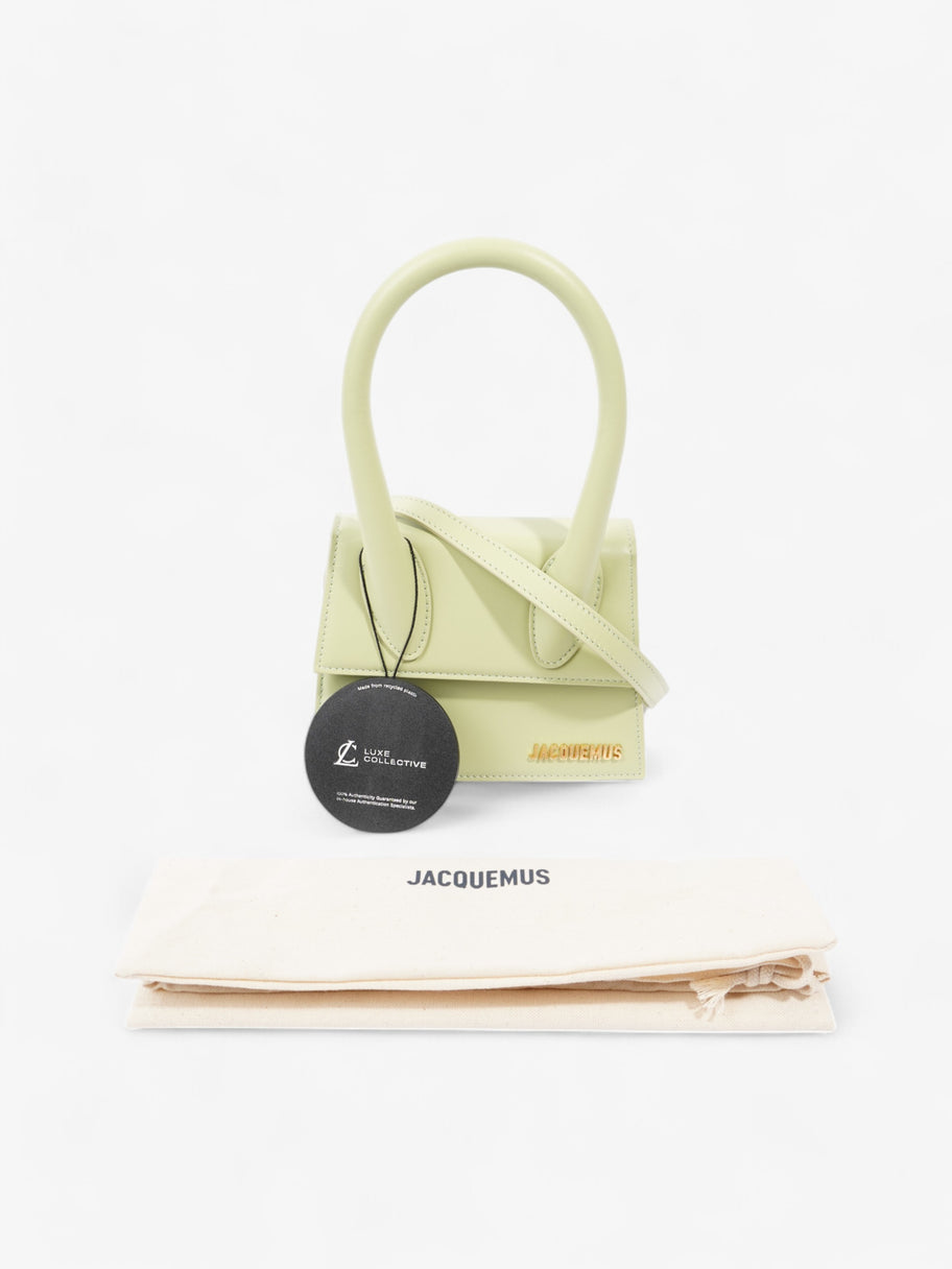 Jacquemus Le Chiquito Light Green Leather Moyen Image 9