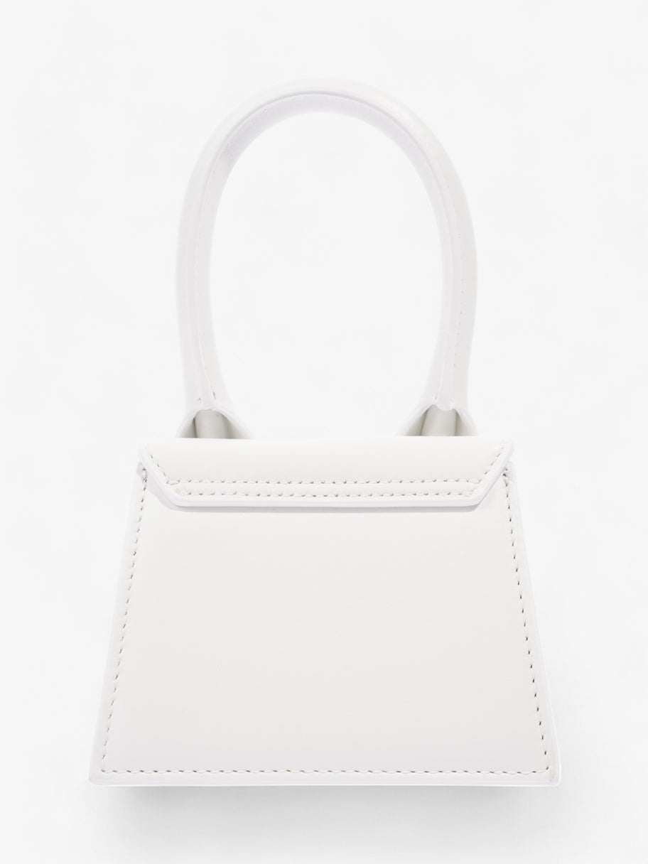 Jacquemus Le Chiquito White Leather Mini Image 4