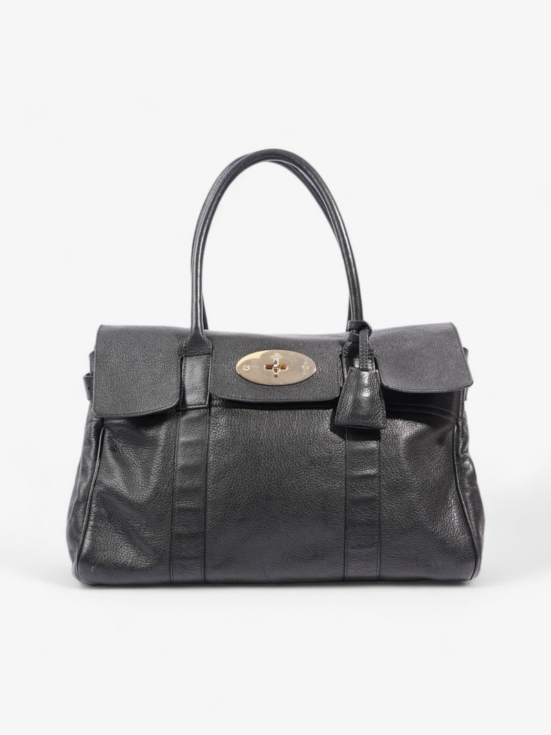  Mulberry Bayswater Black Calfskin Leather