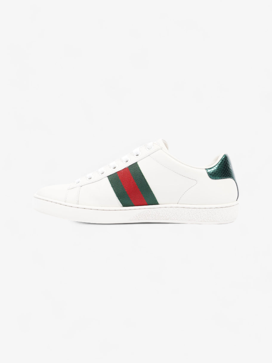 Gucci Ace Sneakers with Bee White / Green / Red Leather EU 37 UK 4 Image 3