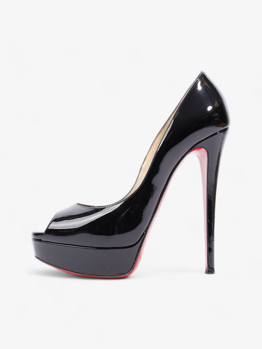 Christian Louboutin Lady Peep 150mm Black Patent Leather EU 39 UK 6 Image 5