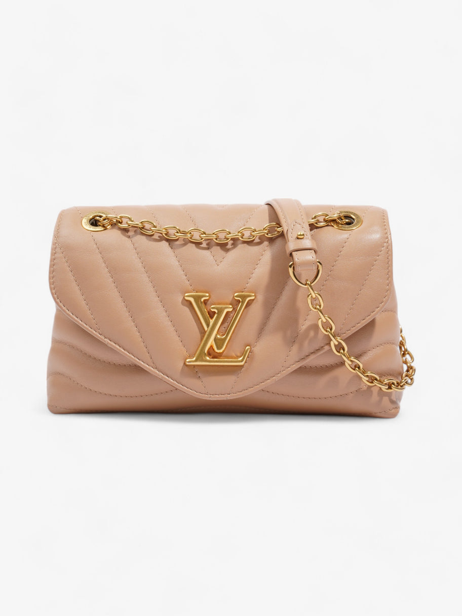 Louis Vuitton New Wave Chain Bag Beige Leather MM Image 1