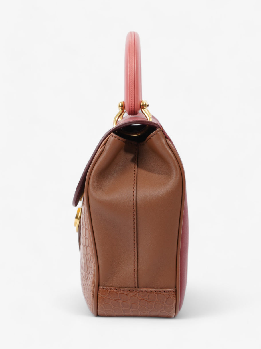 Burberry DK88 Pink / Brown Leather Image 3