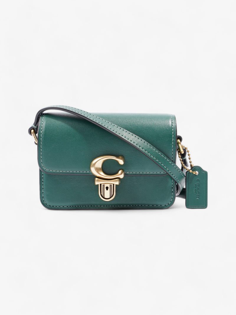  Coach Studio Bag Green Leather 12