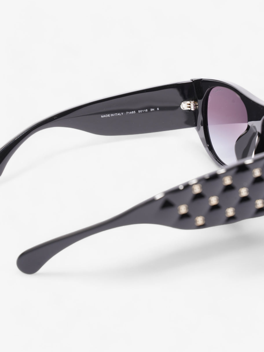 Pilot Sunglasses Black / Gold Acetate 145mm Image 6