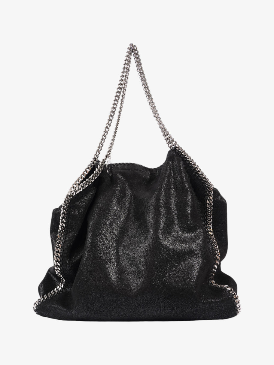 Stella McCartney Falabella Tote Black Faux Leather Large Image 1