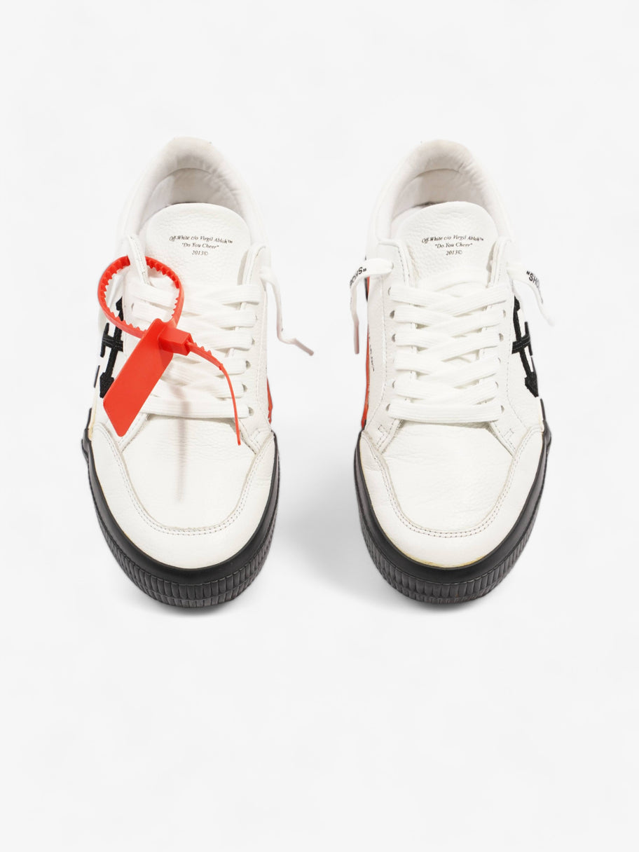 Off White Low Vulcanized White / Black Leather EU 38 UK 5 Image 8