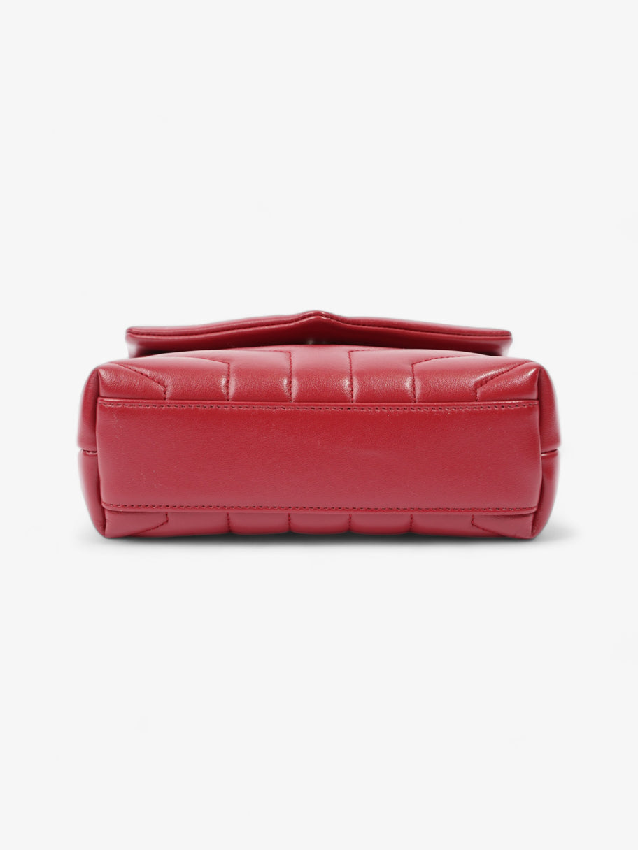 Saint Laurent Loulou Toy Red Leather Image 5