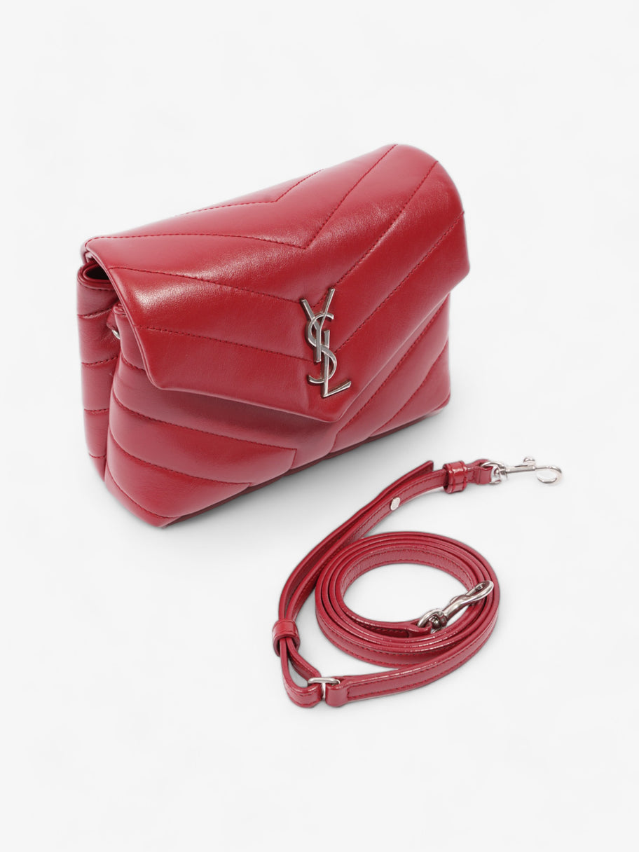 Saint Laurent Loulou Toy Red Leather Image 6