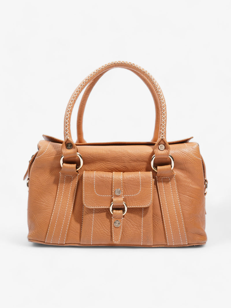  Celine Macadam Brown  Leather