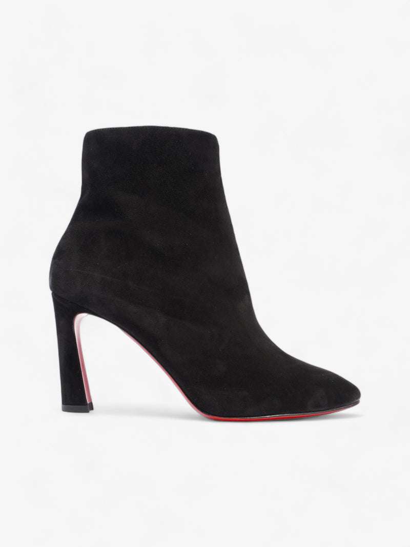  Christian Louboutin So Eleanor  85 Black Suede EU 37.5 UK 4.5