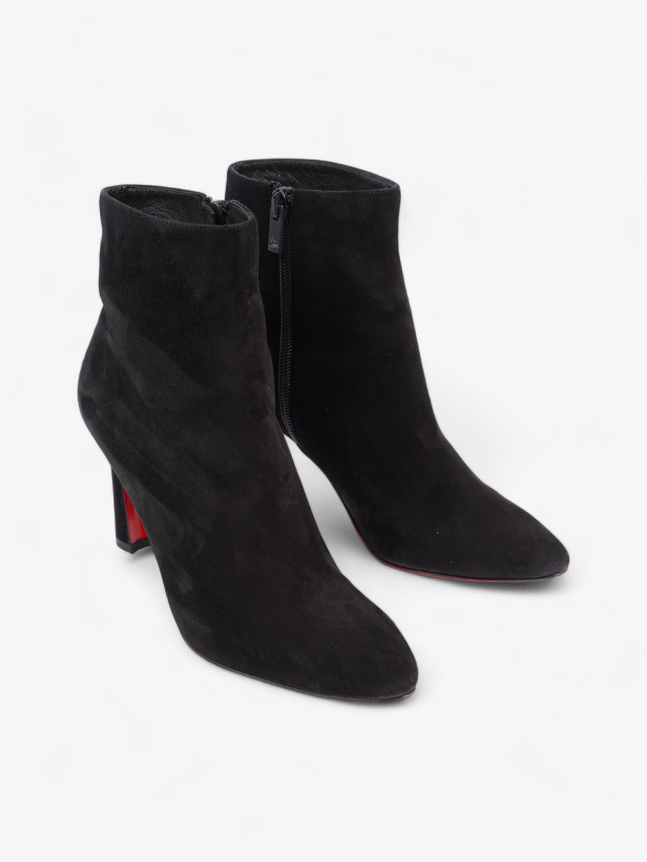 Christian Louboutin So Eleanor  85 Black Suede EU 37.5 UK 4.5 Image 2