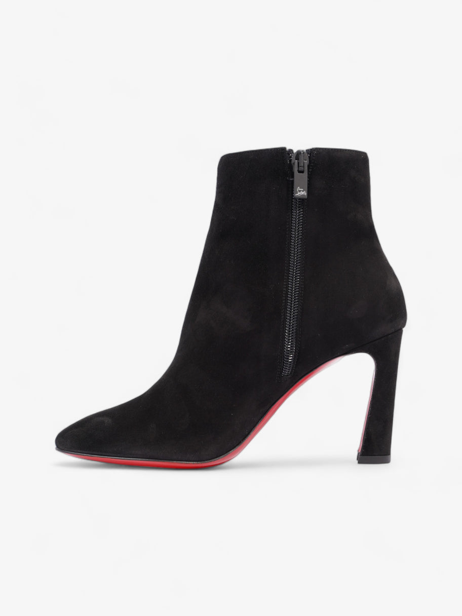 Christian Louboutin So Eleanor  85 Black Suede EU 37.5 UK 4.5 Image 3