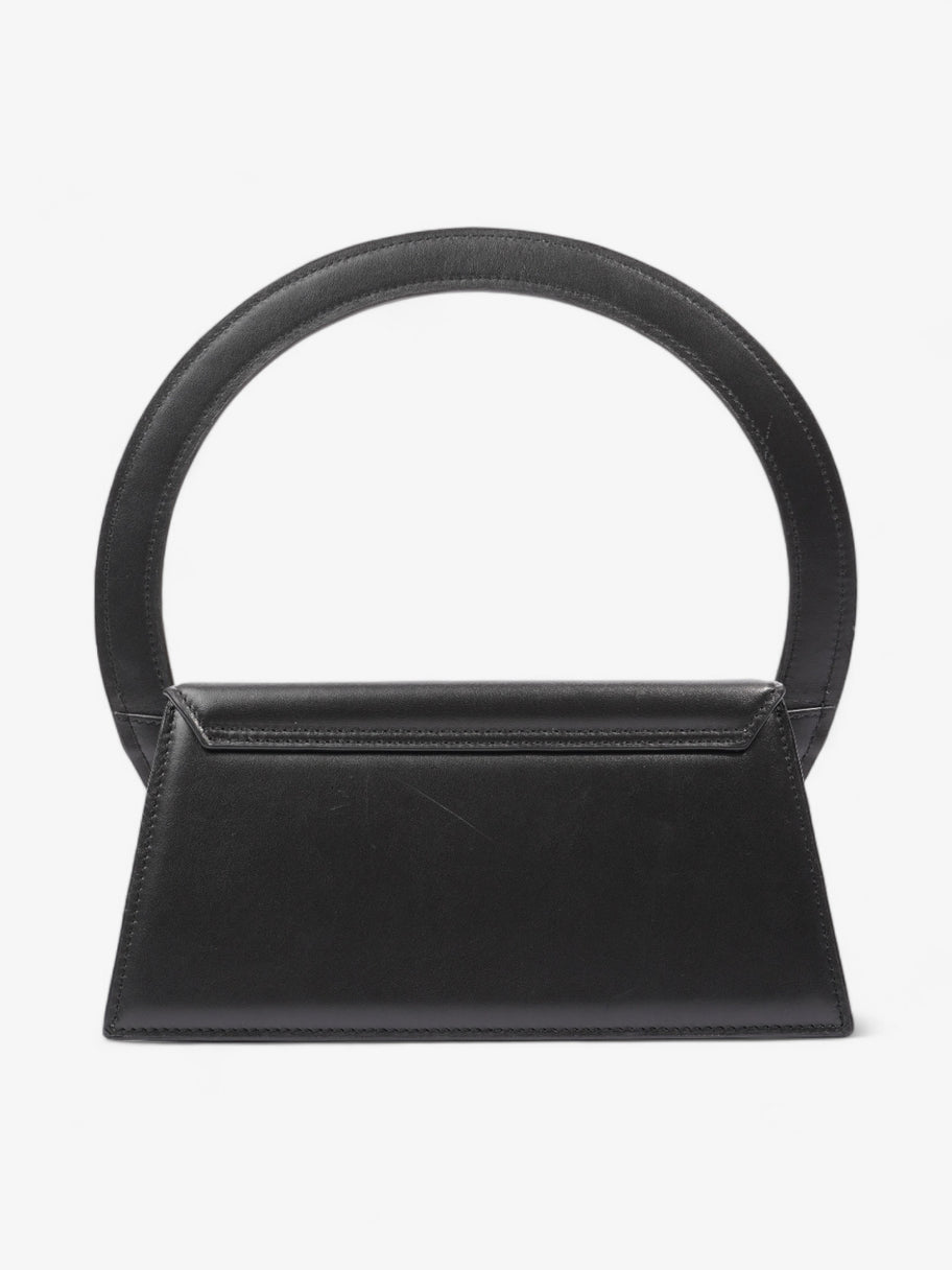 Jacquemus Le Sac Rond Black Leather Image 4