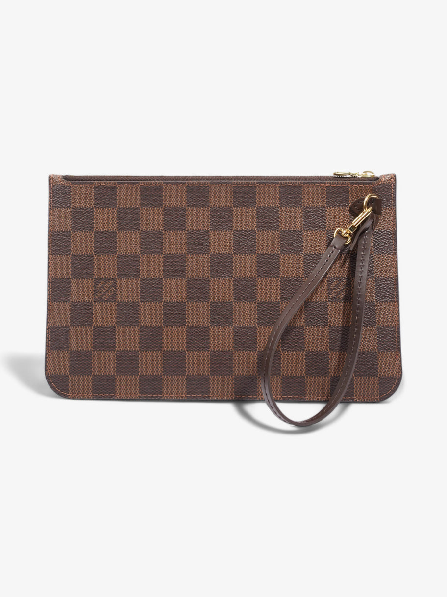 Louis Vuitton Neverful Pochette Damier Ebene Coated Canvas Image 3