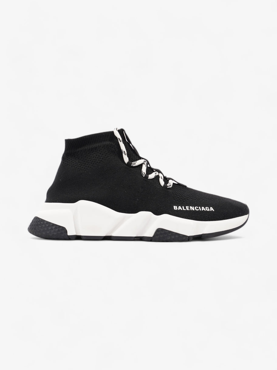 Balenciaga Speed Lace-Up Sneakers Black Knit EU 39 UK 6 Image 1