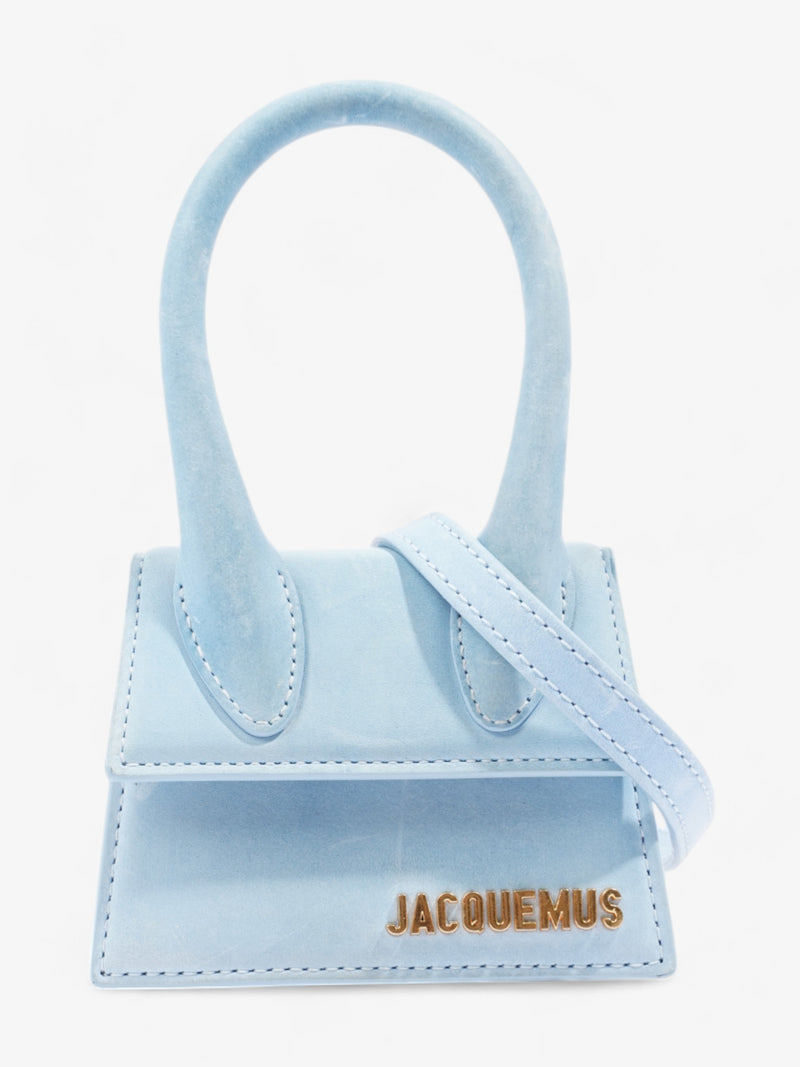  Jacquemus Le Chiquito Baby Blue Suede