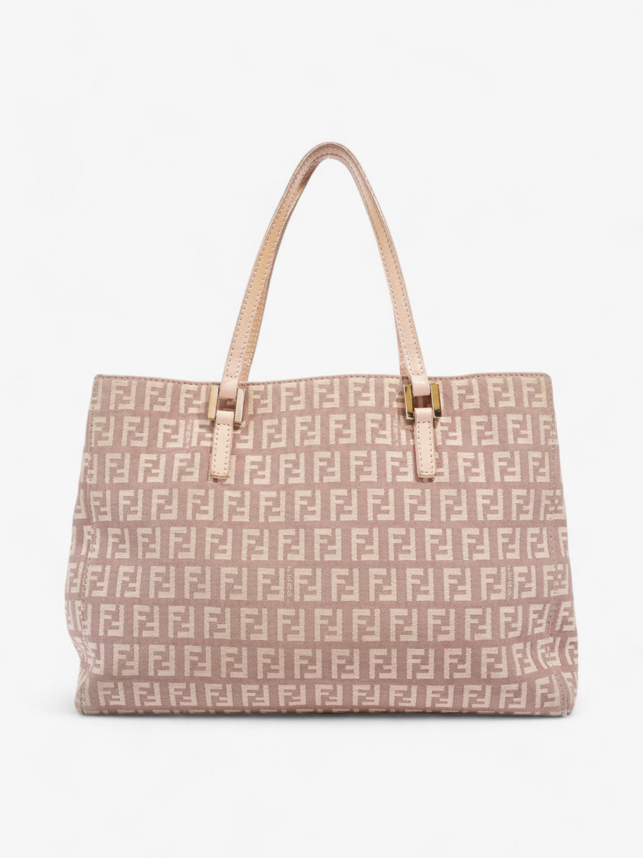 Fendi Tote Nude / Cream Cloth Image 4