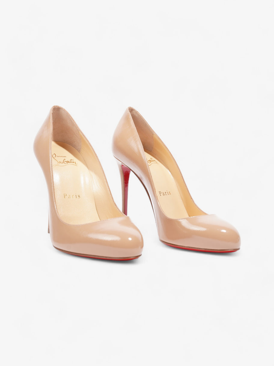 Christian Louboutin Dorissima 100 Nude Patent Leather EU 35.5 UK 2.5 Image 2