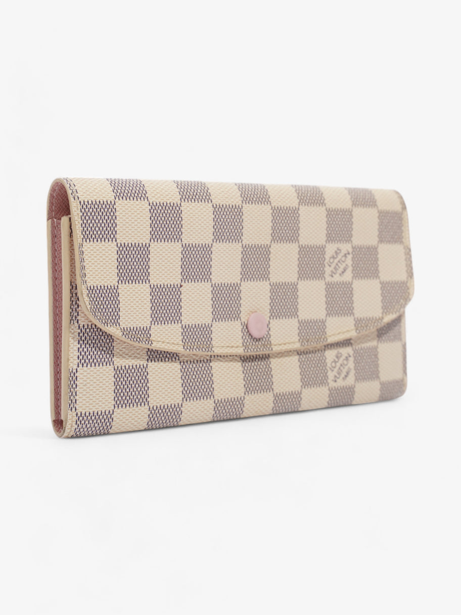 Louis Vuitton Emilie Wallet Damier Azur Coated Canvas Image 4