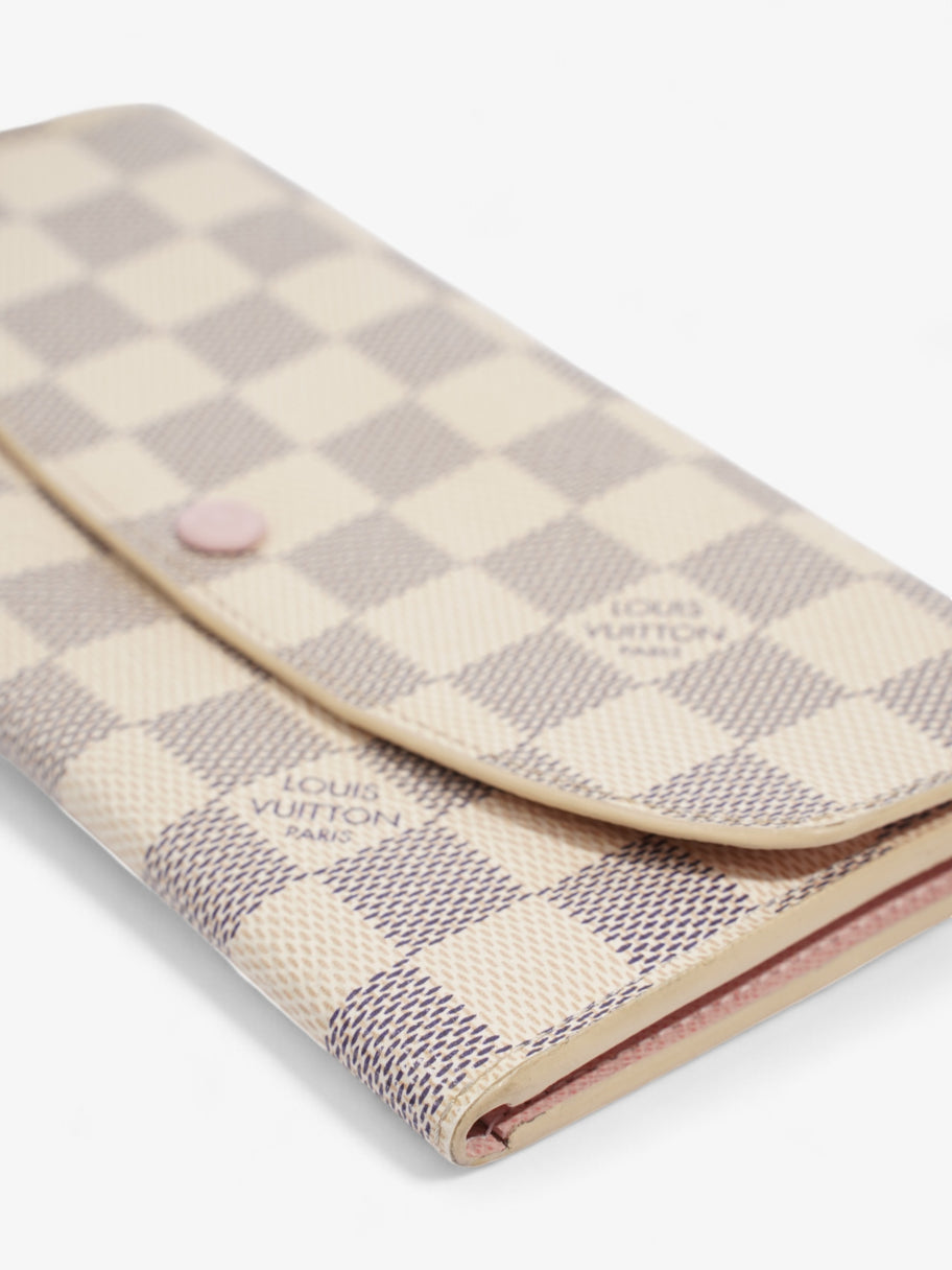 Louis Vuitton Emilie Wallet Damier Azur Coated Canvas Image 8