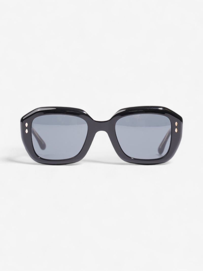  Isabel Marant Etoile Geometric Sunglasses Black Acetate 145mm