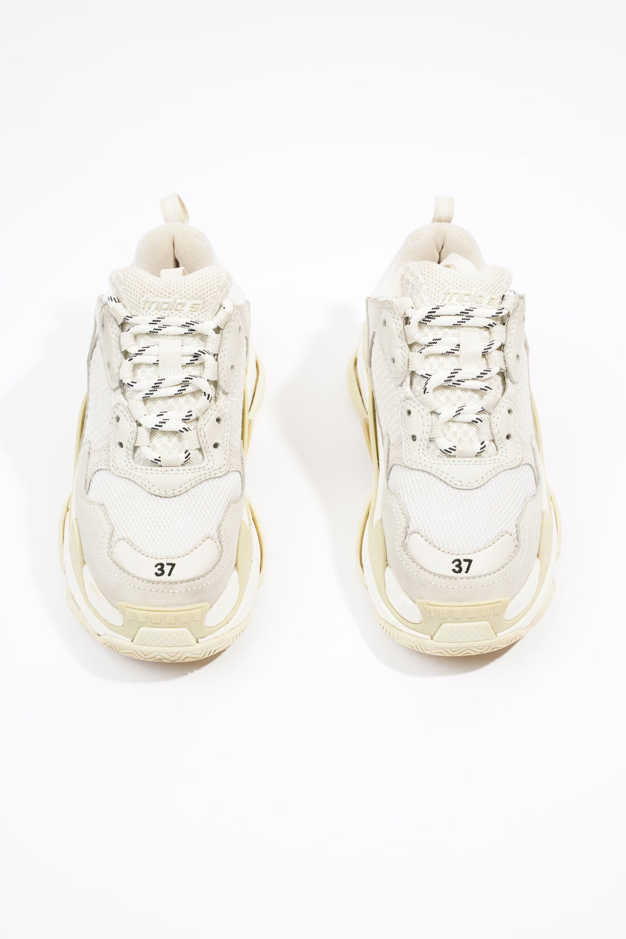 Triple S White / Cream Mesh EU 37 UK 4 Image 8