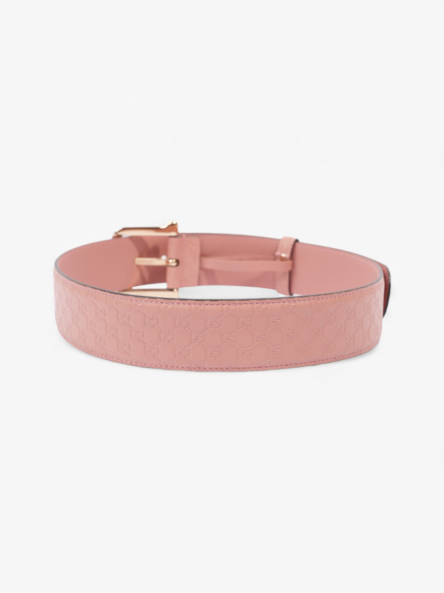 Gucci Microguccissima Belt Pink Leather 80cm 32