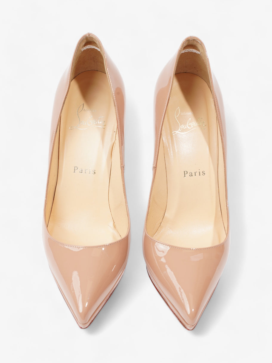 Christian Louboutin Pigalle Plato Nude Patent Leather EU 37 UK 4 Image 8