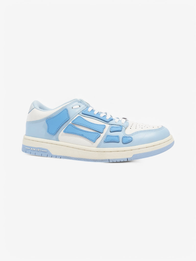  Amiri Bone Runner White / Baby Blue Leather EU 41 UK 8