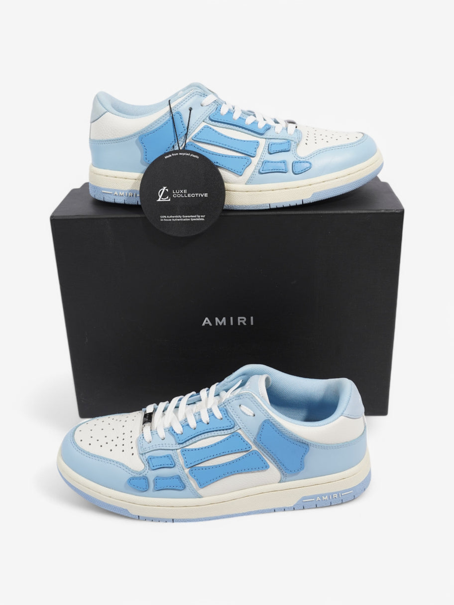 Amiri Bone Runner White / Baby Blue Leather EU 41 UK 8 Image 8