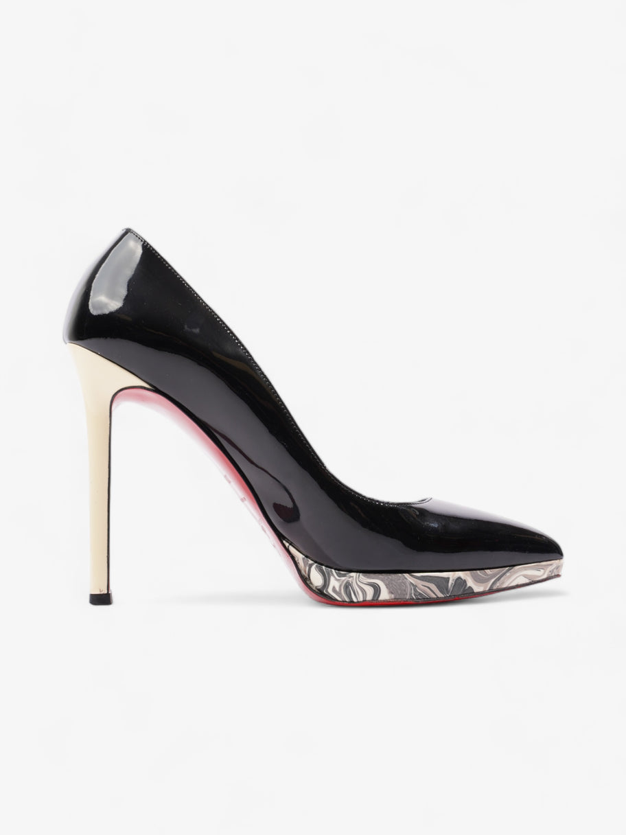 Christian Louboutin Pigalle Plato 120 Black Patent Leather EU 38.5 UK 5.5 Image 4