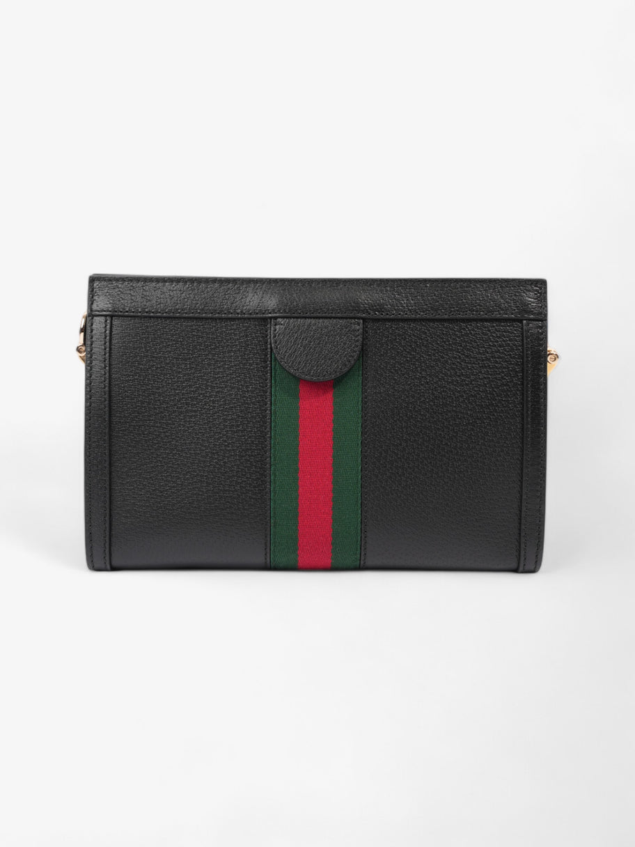 Gucci Ophidia GG Black / Red / Green Leather Small Image 4